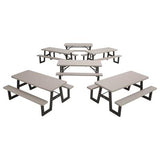 Lifetime 6-Foot W-Frame Folding Picnic Table 299