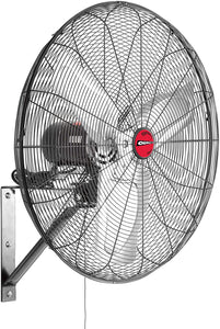 OEMTOOLS OEM24883 24 Inch Oscillating Wall Mount Fan, 24", Black