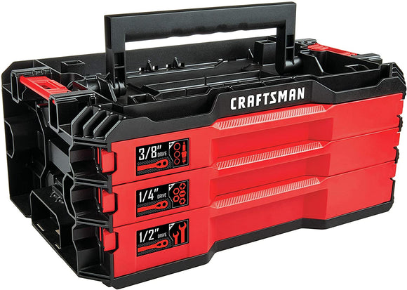 Craftsman CMMT99206 216-Piece Mecahnics Tool Kit with 3 Drawer Box