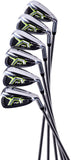 Pinemeadow Men's PGX Golf Set-Driver, 3 Wood, Hybrid, 5-PW Irons (Regular Flex)