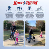 Radio Flyer 3-In-1 EZ Folding, Outdoor Collapsible Wagon, Red