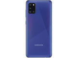 Samsung Galaxy A31- A315G/DS, 128GB + 6GB, 6.4" FHD+, Quad Camera, 5000mAh Battery, Dual SIM GSM Unlocked US + Global 4G LTE International Model – No Warranty – Prism Crush Blue