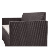 Alabama Outdoor Sofa Set Brown