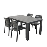 Julie Dining Table Graphite