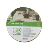 Round Cork Hotpads 4pcs