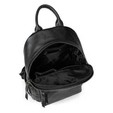 Ladies Backpack in Lychee Pattern Pu Leather