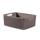 Jute Medium Basket 12L Peppercorn