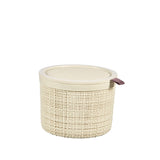 Jute Round Basket 2L Off white