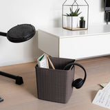 Jute Storage Basket Cube 17L Peppercorn