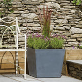 Beton Square Planter 48cm / 19" Grey