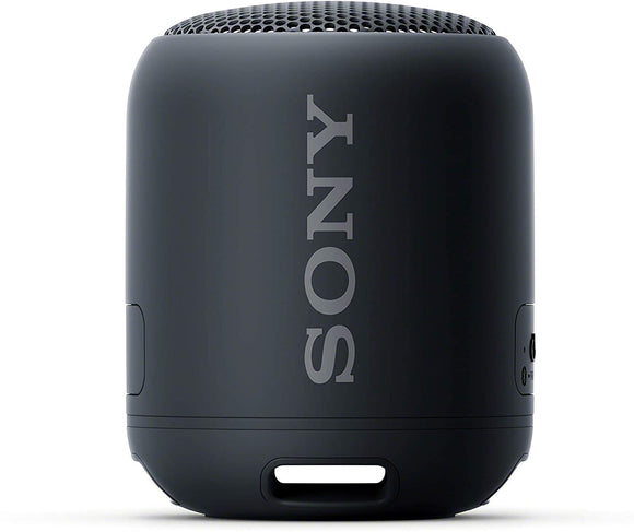 Sony SRS-XB12 Mini Bluetooth Speaker Loud Extra Bass Portable Wireless Speaker with Bluetooth -Loud Audio for Phone Calls- Small Waterproof and Dustproof Travel Music Speakers Black SRS-XB12/B
