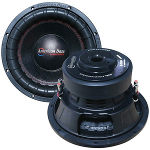 American Bass Elite Series 12" Woofer 1200 RMS 2400 Peak 3" VC – E1244