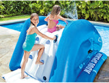Intex 58849EP Kool Splash Durable Inflatable Play Center Swimming Pool with Built In Sprayers for Kids and Adults, Age 6 and Up