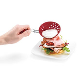 2Pc Egg Poacher set Red