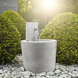 Almada 59 Water Fountain Granite Grey