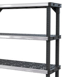 Fused Open 48" Shelf 4 Tier