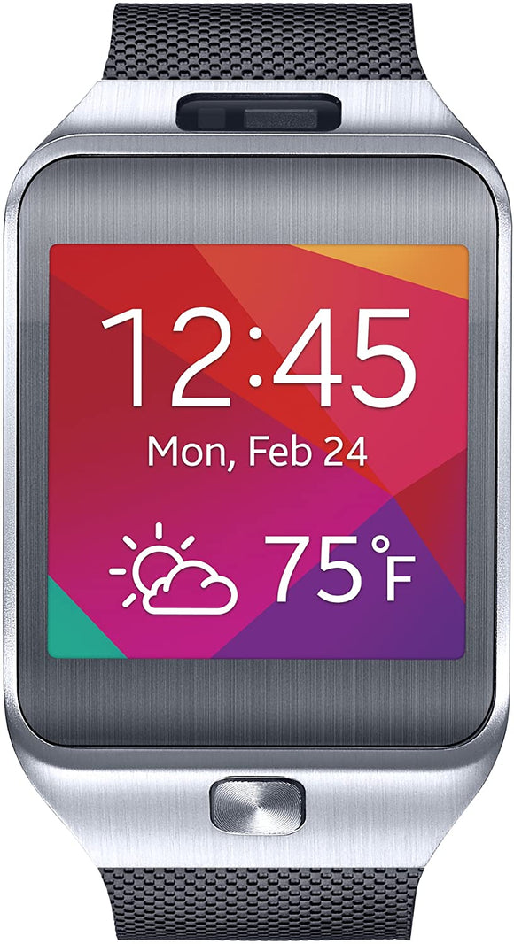 Samsung Gear 2 Smartwatch – Silver/Black (US Warranty) (Discontinued by Manufacturer)