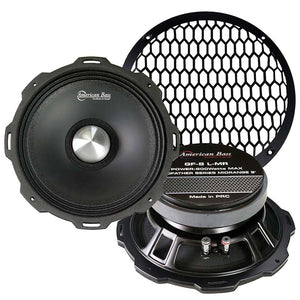 American Bass Godfather 8" Mid-Range 800 Watts Max 4 ohm Each – GF-8 L-MR