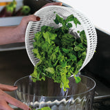 SPIN&STORE Salad spinner with Lid White