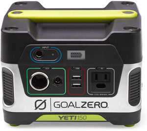 Goal Zero Yeti 150 Portable Power Station, 150Wh Small Generator Alternative with 12V, AC and USB Outputs