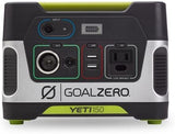 Goal Zero Yeti 150 Portable Power Station, 150Wh Small Generator Alternative with 12V, AC and USB Outputs