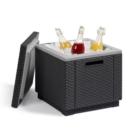 Ice Cube Cooler Table Graphite