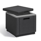 Ice Cube Cooler Table Graphite