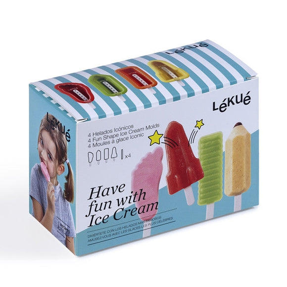 Ice Cream Mould Iconic Shape 4P