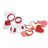 Red Cookie Cutter 5Pc "HEART"