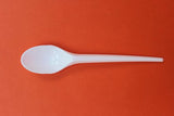 5" Plastic Teaspoon White Carton (1, 000 pieces)