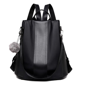 College style nylon casual lady  backpack