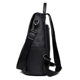 College style nylon casual lady  backpack