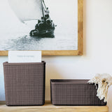 Jute Medium Basket 12L Peppercorn
