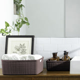 Jute Medium Basket 12L Peppercorn
