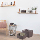 Jute Large Basket 20L Peppercorn