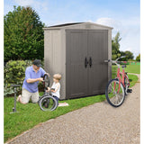 Factor 6 X 3 Outdoor Shed + Free Assembly