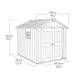 Oakland Outdoor Shed 759 + Free Assembly