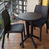 Bistro Set Brown