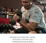 Garmin 010-02064-00 Instinct, Rugged Outdoor Watch with GPS, Features Glonass and Galileo, Heart Rate Monitoring and 3-Axis Compass, Graphite