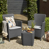 Miami Balcony Sofa Set Graphite