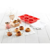 Mini Savarin Baking Mould 6 Cav