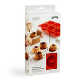 Mini Savarin Baking Mould 6 Cav