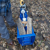 Powerhorse Horizontal/Vertical Electric Log Splitter  8-Ton, 15 Amp, 120V Motor