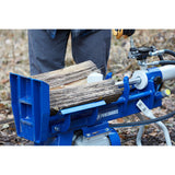Powerhorse Horizontal/Vertical Electric Log Splitter  8-Ton, 15 Amp, 120V Motor