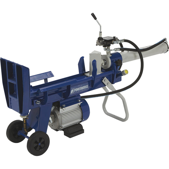 Powerhorse Horizontal/Vertical Electric Log Splitter  8-Ton, 15 Amp, 120V Motor