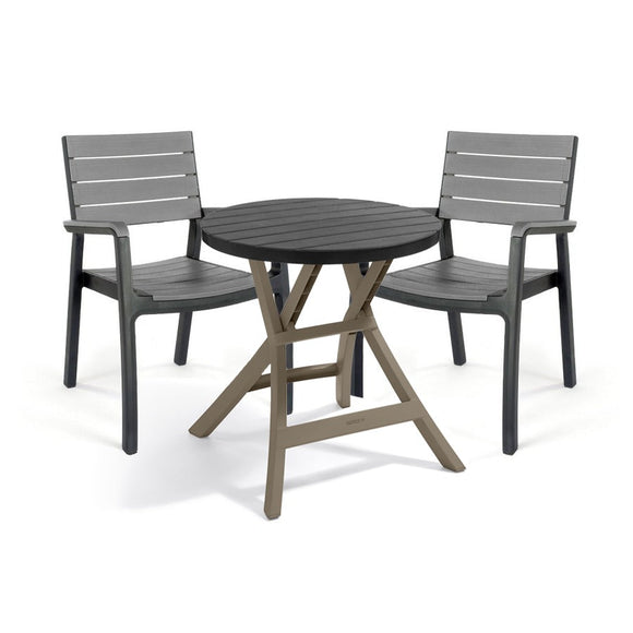 Oregon Outdoor Dining Set Graphite