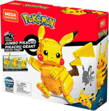 Mega Construx Pokemon Jumbo Pikachu Construction Set with character figures, Building Toys for Kids (825 Pieces) [Amazon Exclusive]