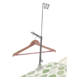 Peschici Ironing board with clothes hanger and wheels 130x45