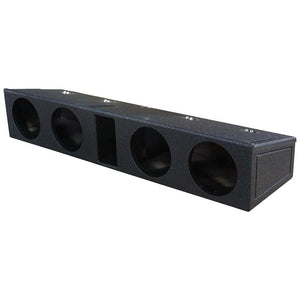 QPOWER 4 HOLE 8" PORTED WOOFER BOX FOR 2009-2020 FORD F150 SUPERCREW / 2017-2020 F250/350 SUPER DUTY – QBFORDFF09408