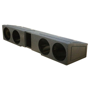 QPOWER 4 HOLE 8" PORTED WOOFER BOX FOR 2007-2020 GM CREW CAB – QBGMCFF07408